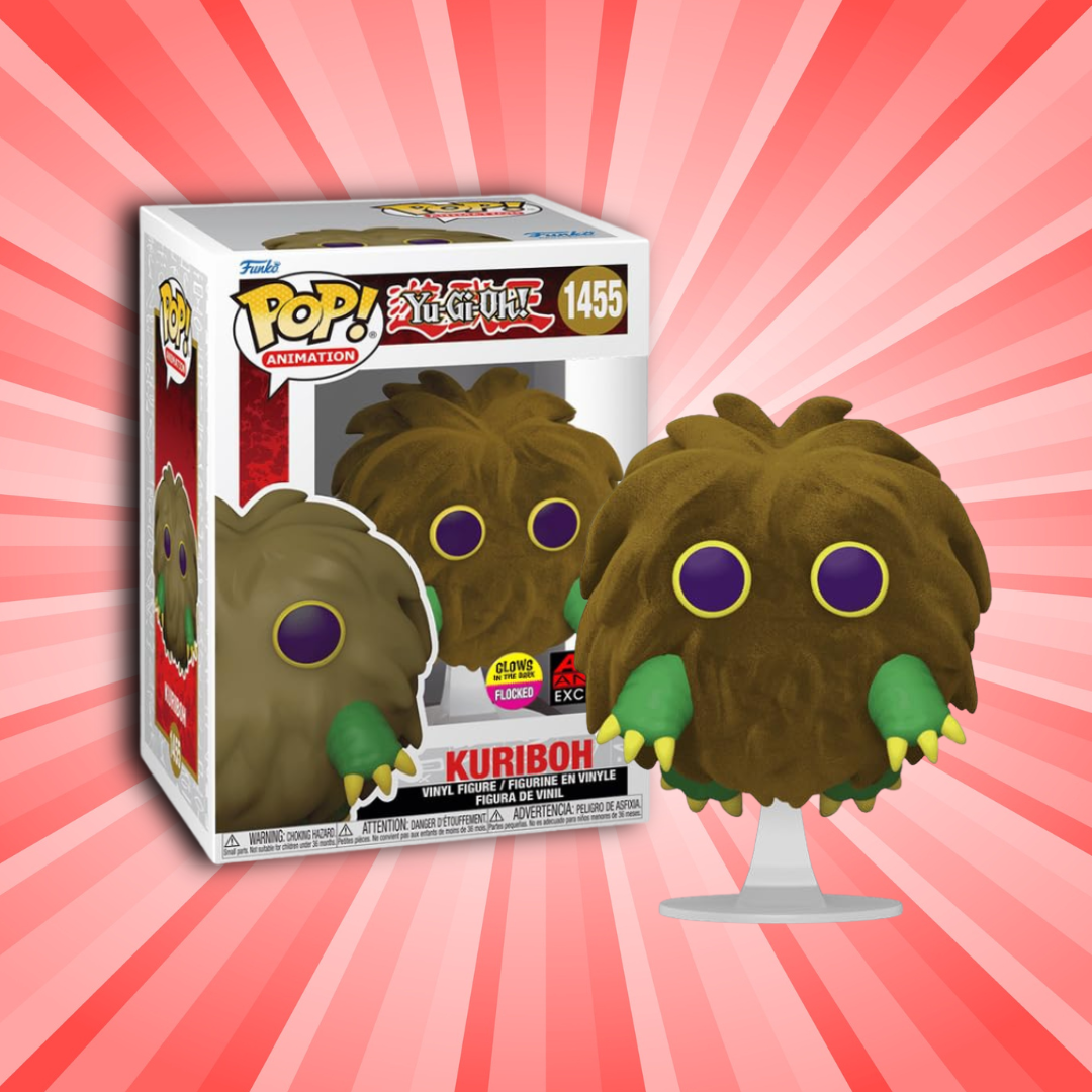 Funko Pop! Yu-Gi-Oh! Kuriboh Flocked & GITD Special Edition #1455 - Animetasia