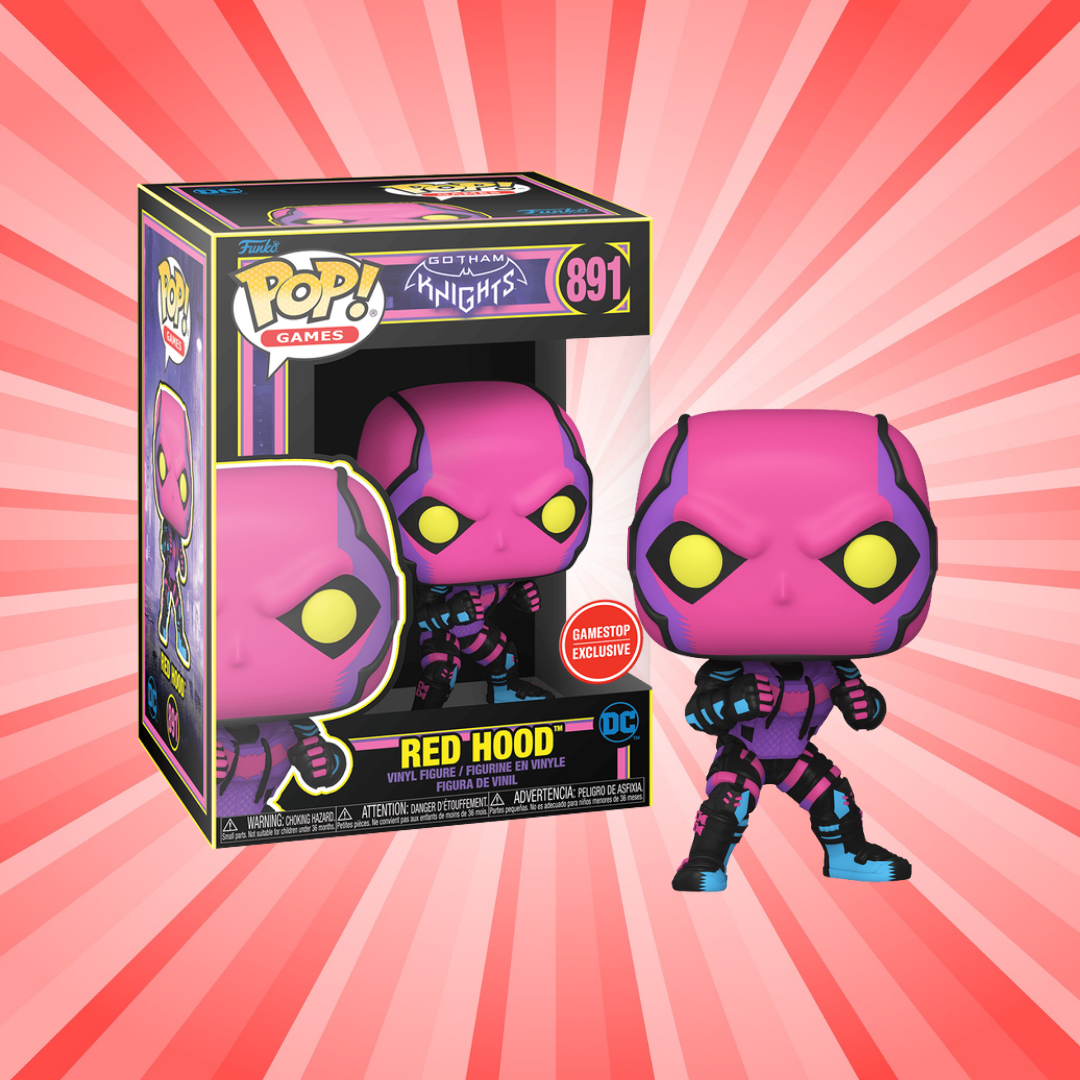 Funko Pop! DC Gotham Knights Red Hood Gamestop Exclusive #891