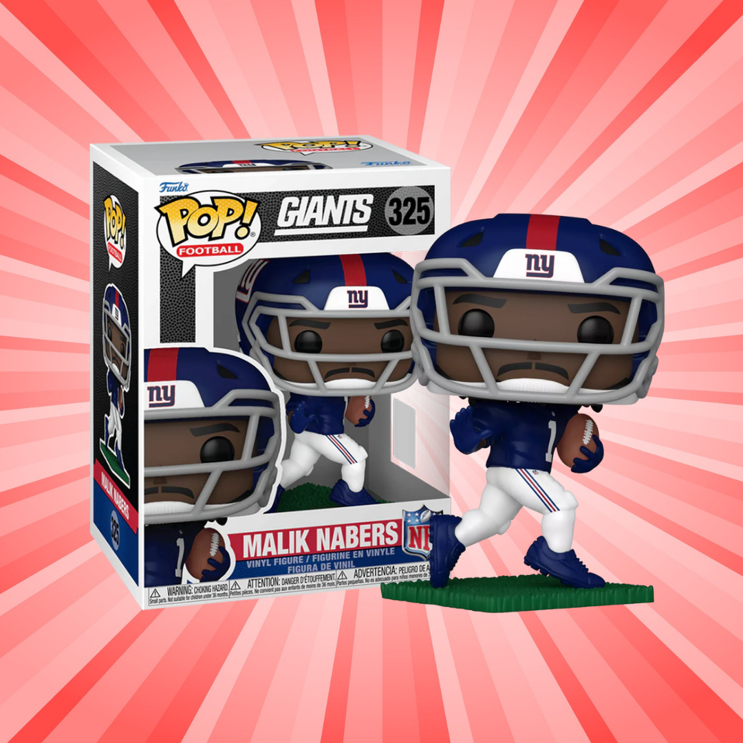 Funko Pop! NFL New York Giants Malik Nabers #325