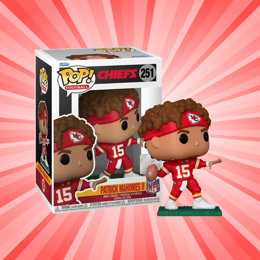 Funko Pop! NFL Kansas City Chiefs Patrick Mahomes II #251