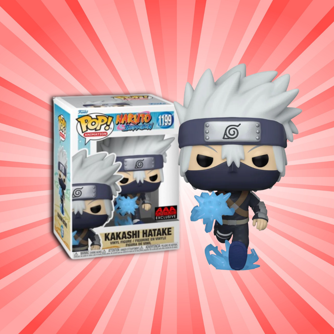 Funko Pop! Naruto Shippuden Young Kakashi Hatake AAA Anime Exclusive #1199 - Animetasia