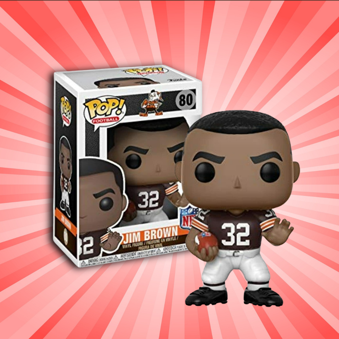 Funko Pop! NFL Browns Home Jim Brown #80 - Animetasia
