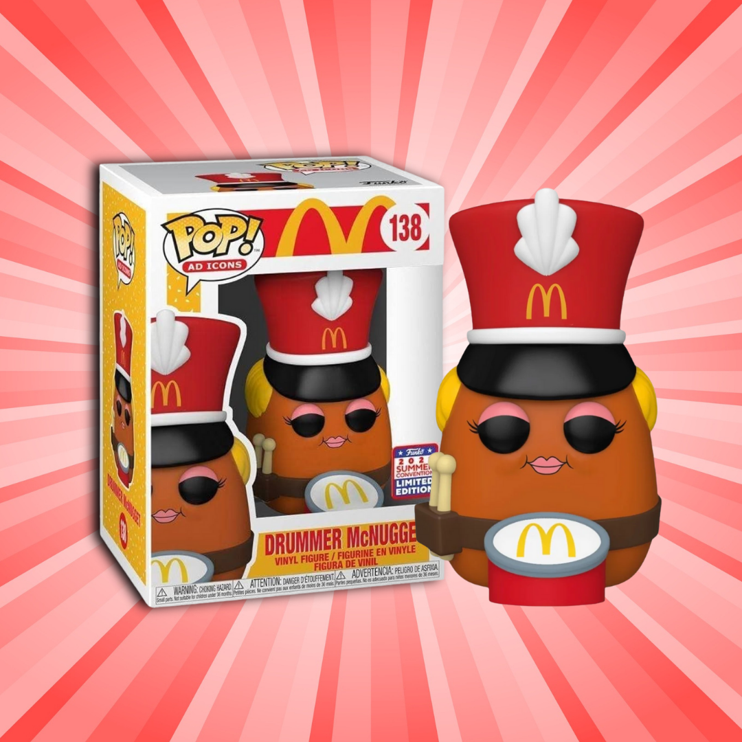Funko Pop! Mcdonalds Drummer McNugget Convention Exclusive #138 (Barcelona Pop 32) - Animetasia