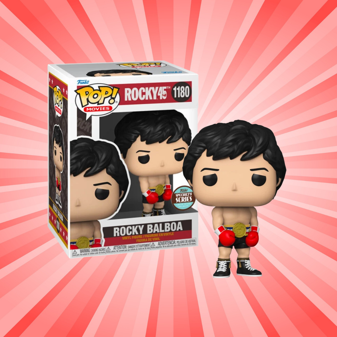 Funko Pop! Rocky 45th Rocky Balboa Specialty Series #1180