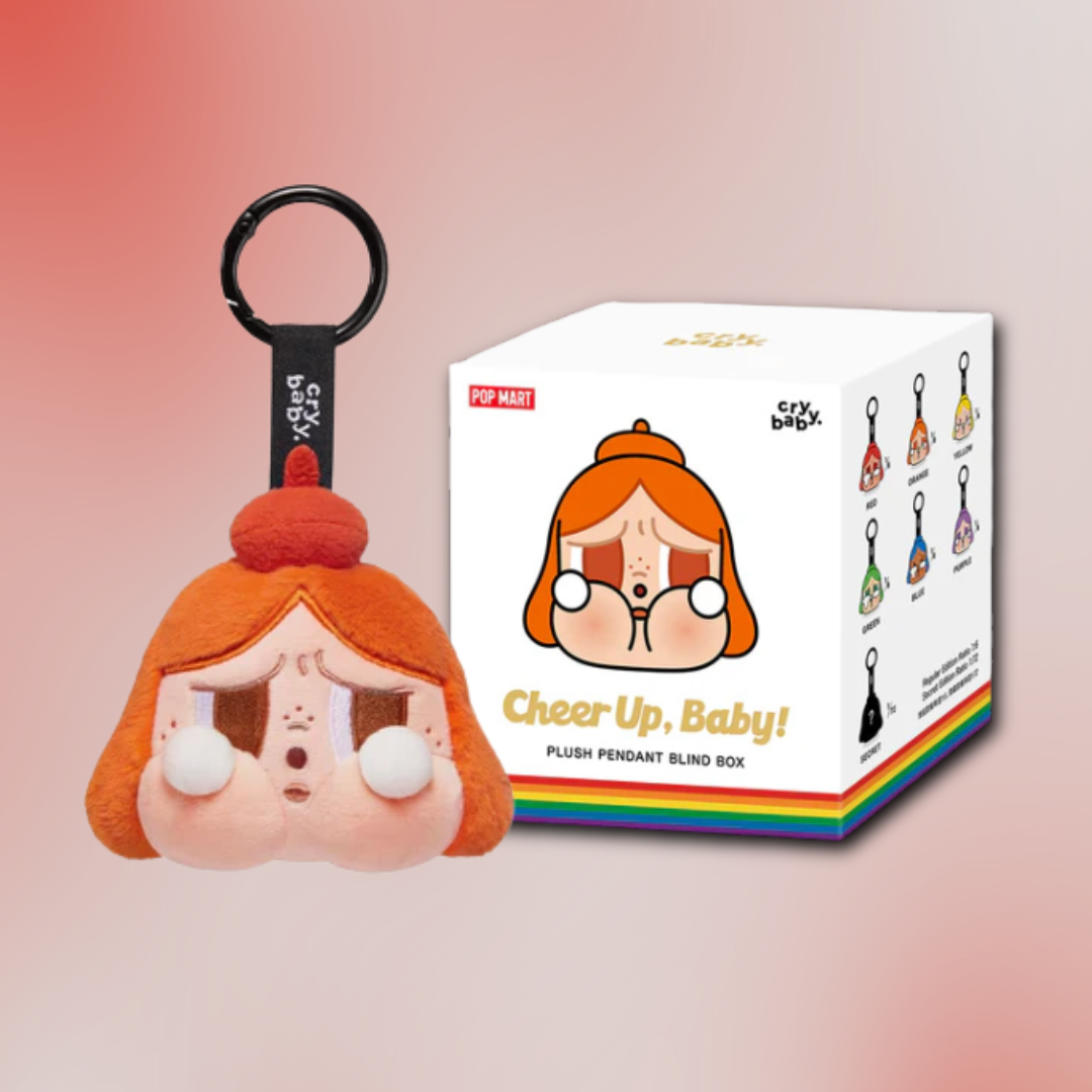 Pop Mart CRYBABY CHEER UP, BABY! SERIES-Plush Pendant Blind Box - Animetasia