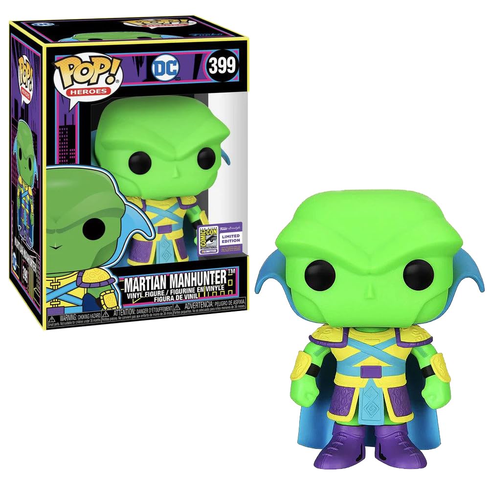 Funko Pop! DC Martian Manhunter Comic Con Limited Edition - Animetasia