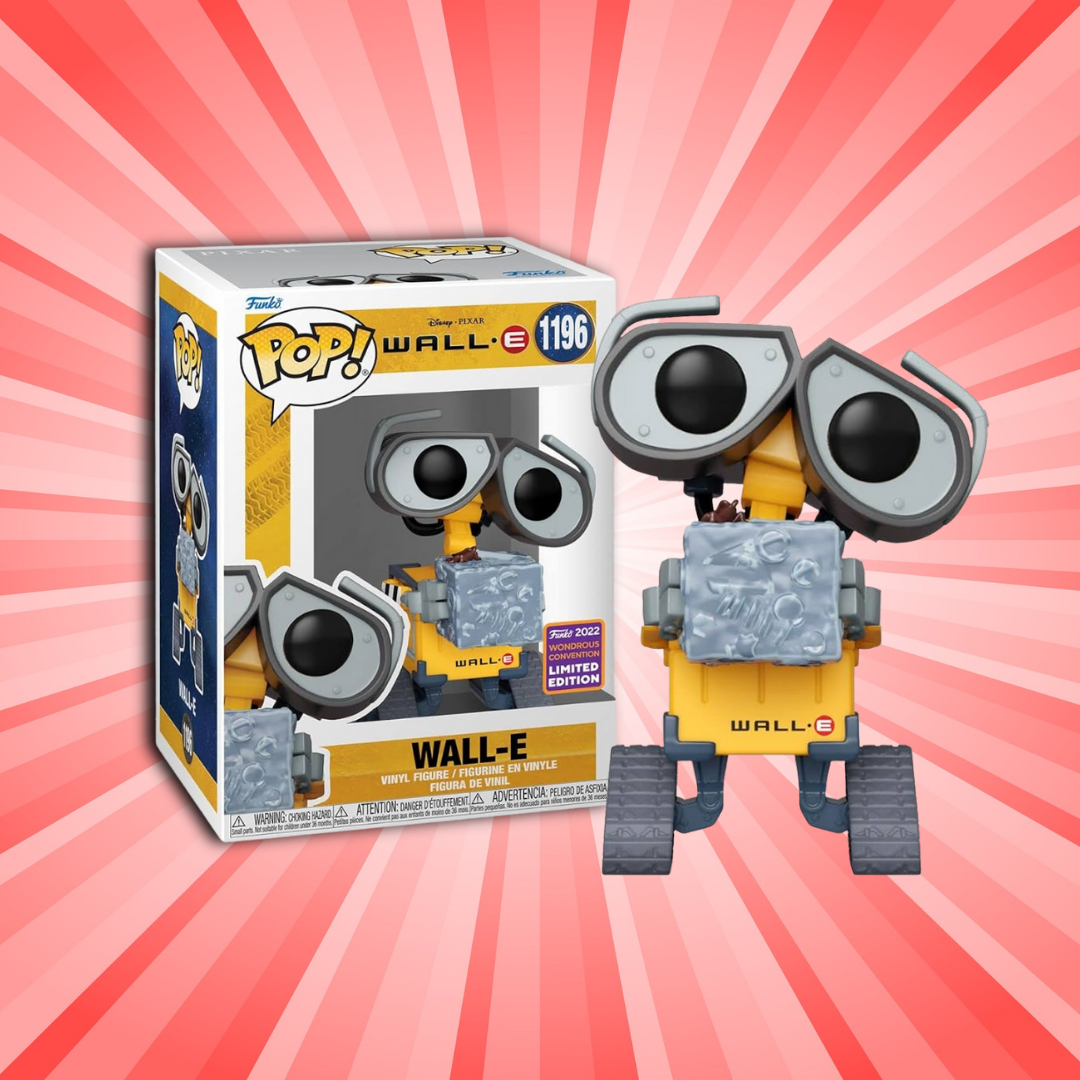 Funko Pop! Wall-E with Trash Convention Exclusive #1196 (Stockholm Pop 5) - Animetasia