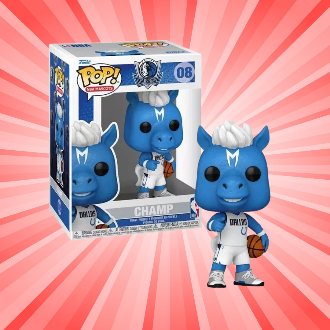Funko Pop! NBA Dallas Mavericks Mascot Champ #08