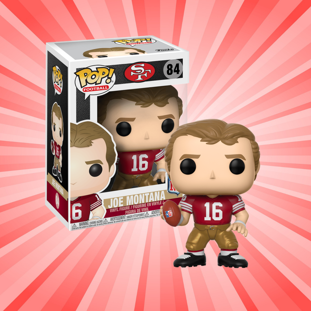 Funko Pop! NFL San Francisco 49ers Joe Montana #84