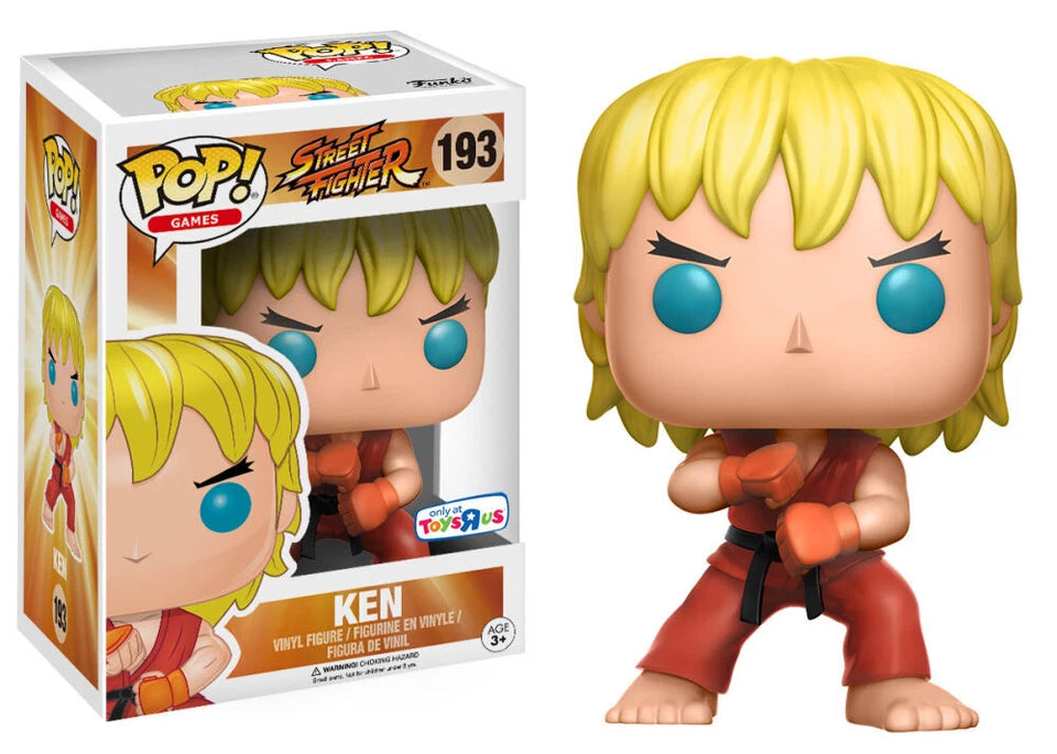 Funko Pop! Street Fighter Ken FIRST EDITION - Animetasia