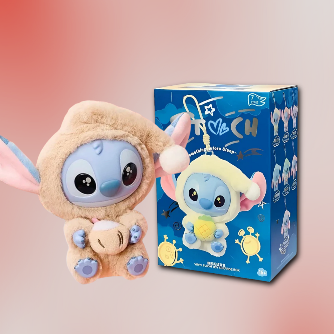 Disney Stitch Eat Something Before Sleep Vinyl Plush Blind Box - Animetasia