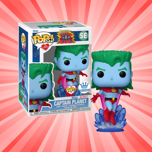 Funko Pop! The New Adventures of Captain Planet Captain Planet Funko Exclusive #SE