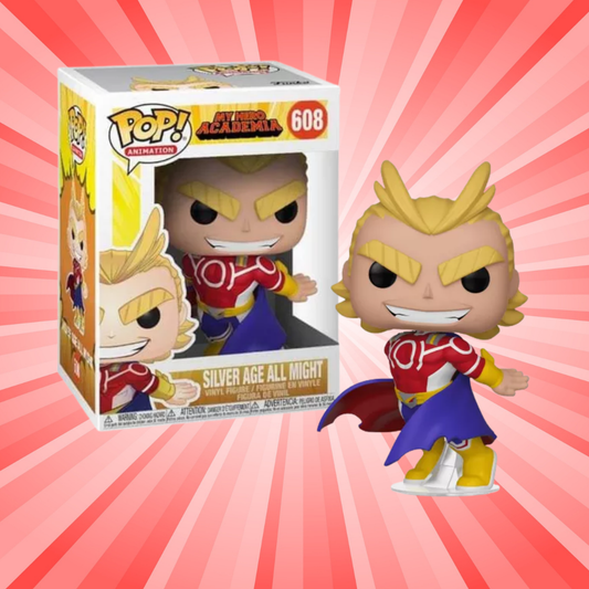 Funko Pop! My Hero Academia Silver Age All Might #608
