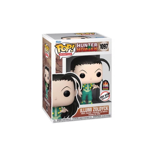 Funko Pop! Hunter x Hunter Illumi Zoldyck L.A. Comic Con Toy Stop Exclusive #1097 - Animetasia
