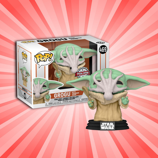 Funko Pop! Star Wars Grogu with Chowder Squid Special Edition #469 - Animetasia