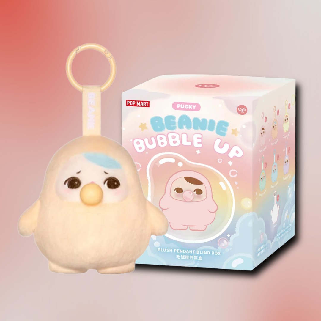 Pop Mart Pucky Beanie Bubble Up Series-Plush Pendant Blind Box (Members Only)