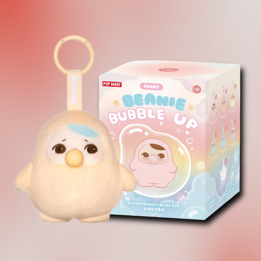 Pop Mart Pucky Beanie Bubble Up Series-Plush Pendant Blind Box (Members Only)