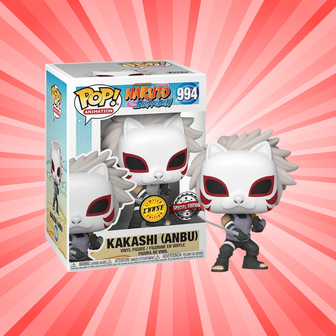 Funko Pop! Naruto Shippuden Kakashi (Anbu) CHASE Special Edition #994