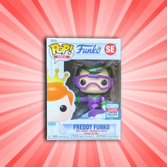Funko Pop! Asia Snowboard Freddy Funko 2023 Winter Convention Limited Edition - Animetasia