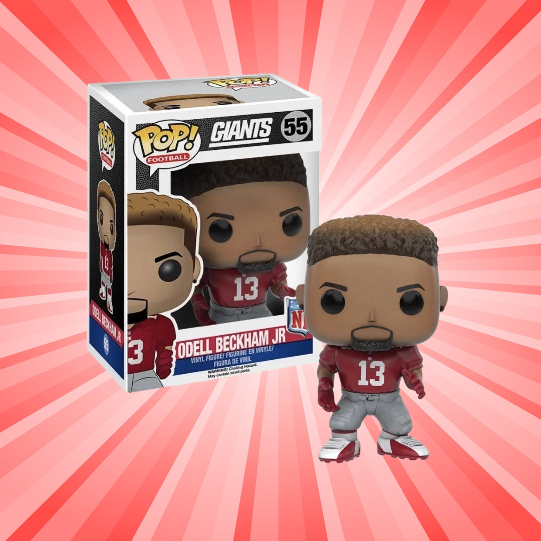 Funko Pop! NFL New York Giants Odell Beckham Jr. (Red Jersey) #55