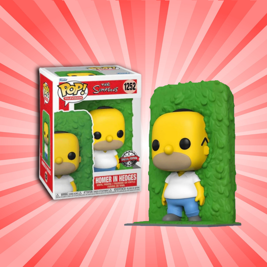Funko Pop! The Simpsons Homer in Hedges Special Edition #1252 - Animetasia