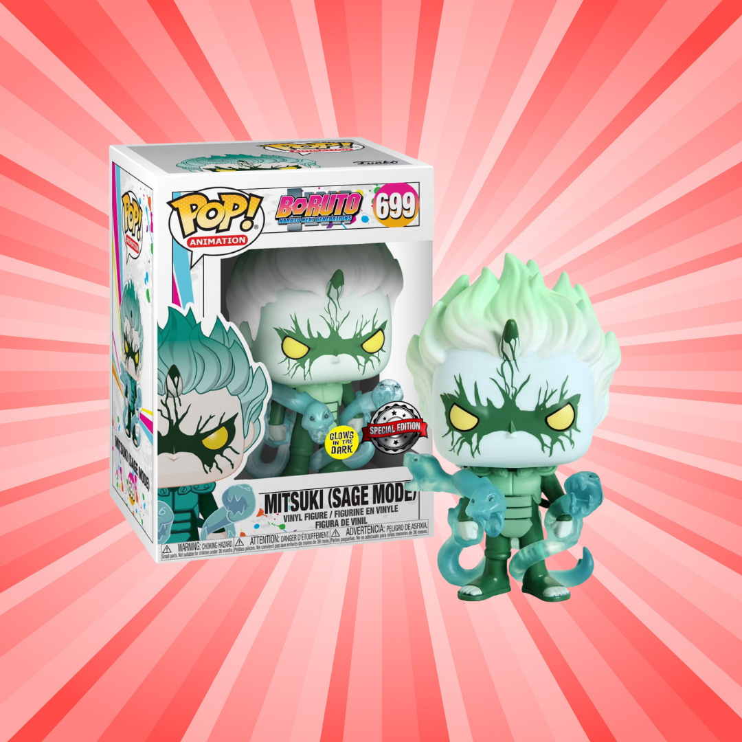 Funko Pop! Boruto Mitsuki (Sage Mode) GITD Special Edition #699