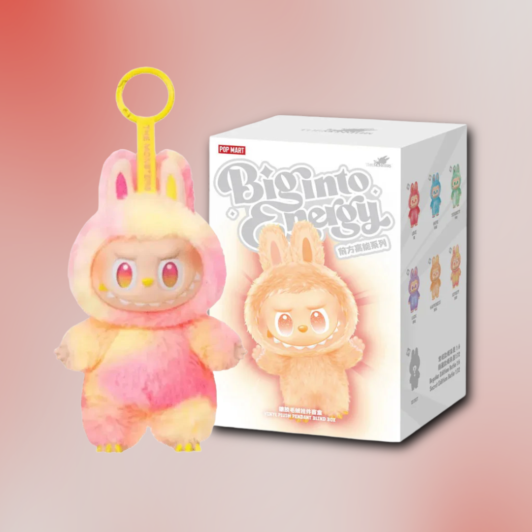 Pop Mart Labubu Big into Energy Series Vinyl Plush Pendants (Loyalty)