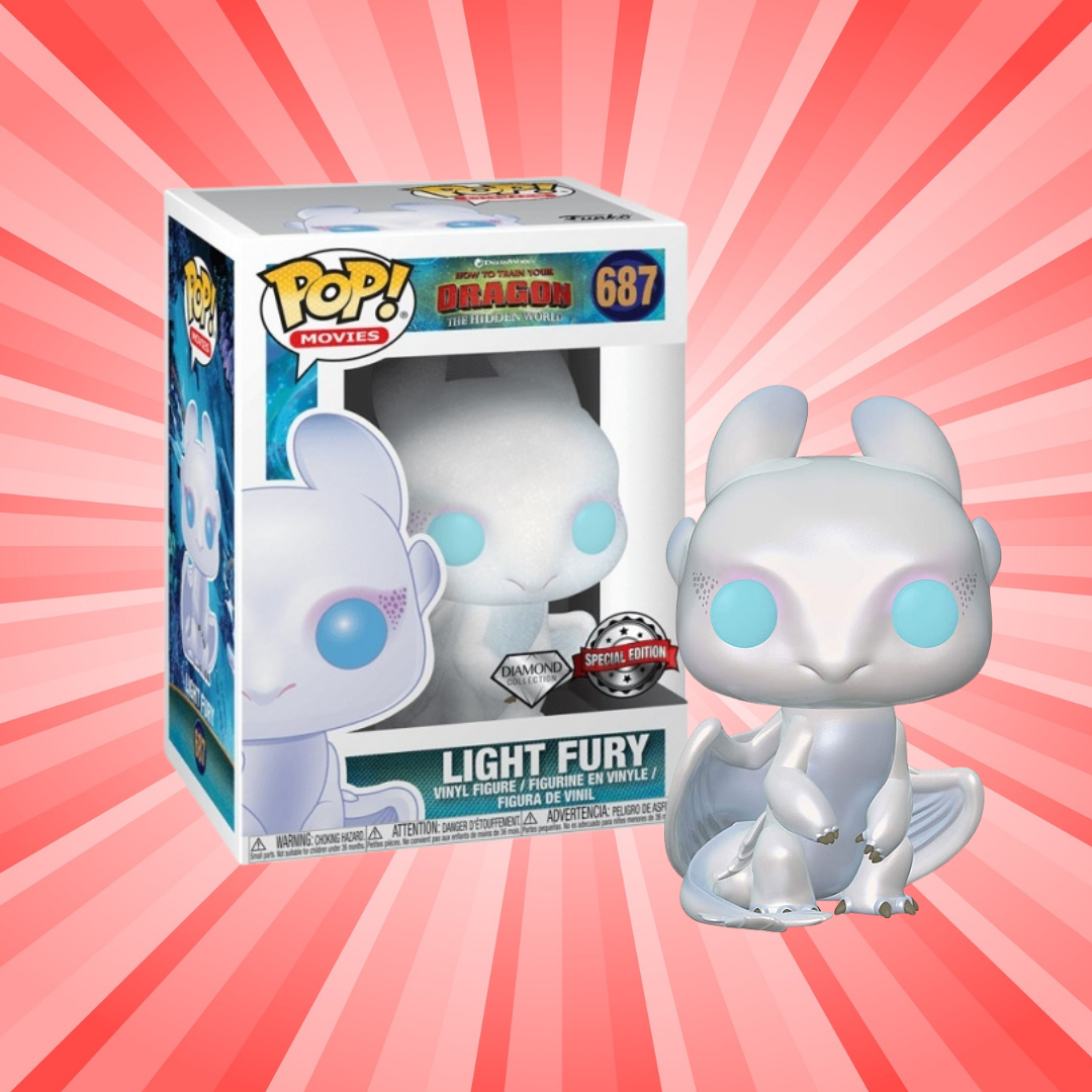 Funko Pop! How to Train Your Dragon Light Fury #687
