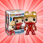 Funko Pop! Captain America Civil War Iron Man (Unmasked) Special Edition #136 - Animetasia