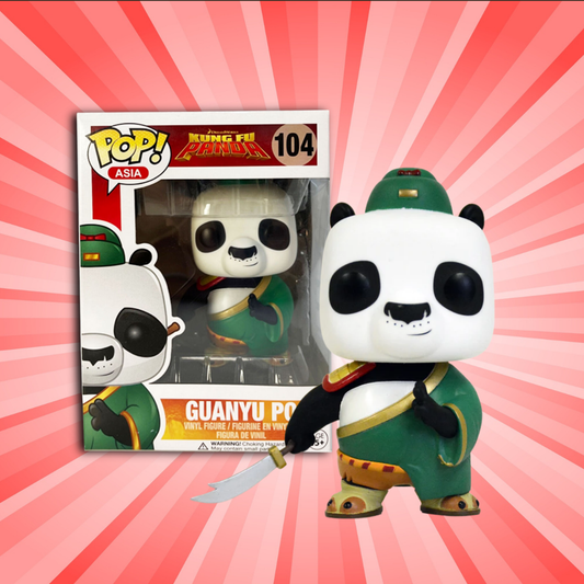 Funko Pop! Asia Kung Fu Panda Guanyu Po FIRST EDITION - Animetasia