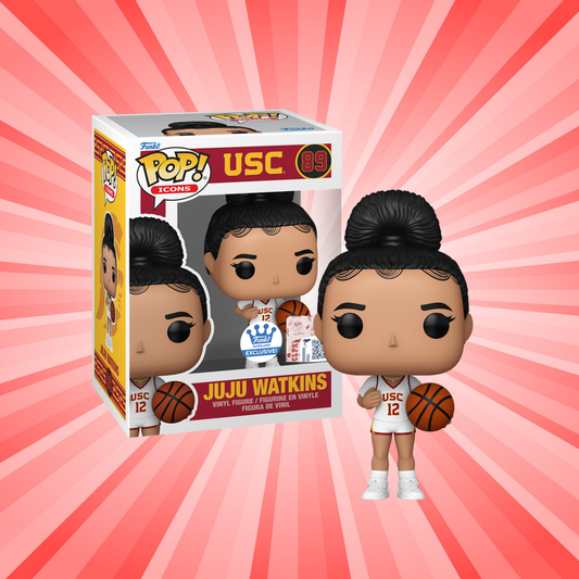 Funko Pop! USC Trojans Juju Watkins Funko Exclusive (White Jersey) #89