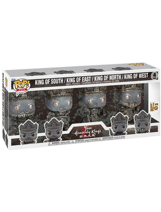 Funko Pop! Asia Four Heavenly Kings King of South / King of East / King of North / King of West 4 Pack EXCLUSIVE - Animetasia