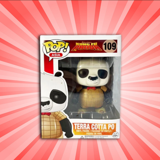 Funko Pop! Asia Kung Fu Panda Terra Cotta Po FIRST EDITION - Animetasia