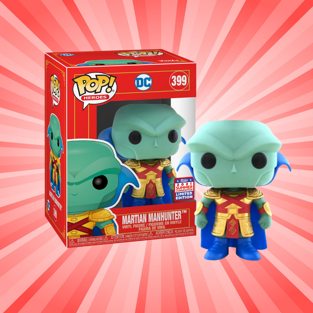 Funko Pop! DC Martian Manhunter Summer Convention Limited Edition #399