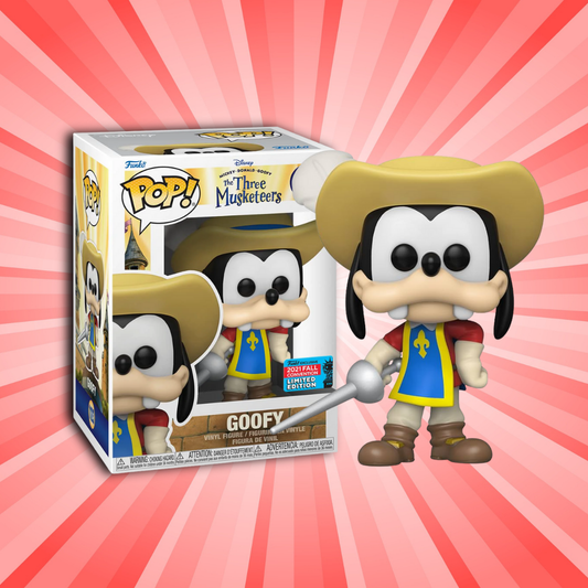 Funko Pop! The Three Musketeers Goofy Convention Exclusive #1123 (Amsterdam Pop 23) - Animetasia