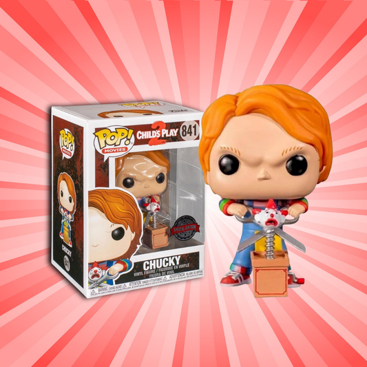 Funko Pop! Child's Play 2 Chucky w/ Buddy & Scissors Special Edition #841 - Animetasia