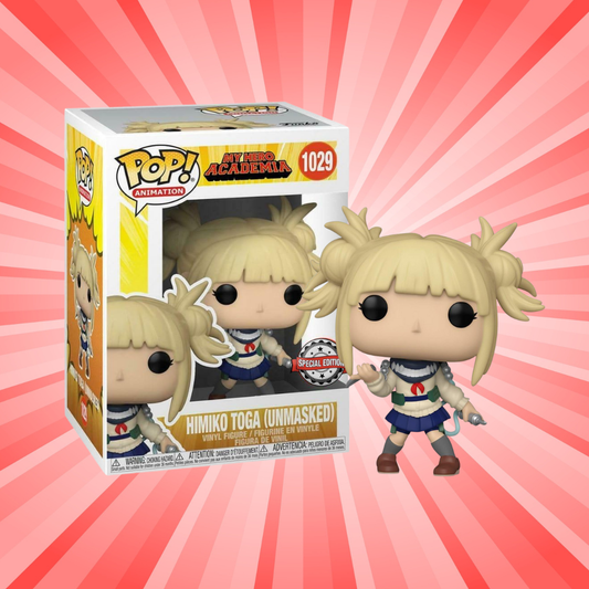 Funko Pop! My Hero Academia Himiko Toga (Unmasked) Special Edition #1029