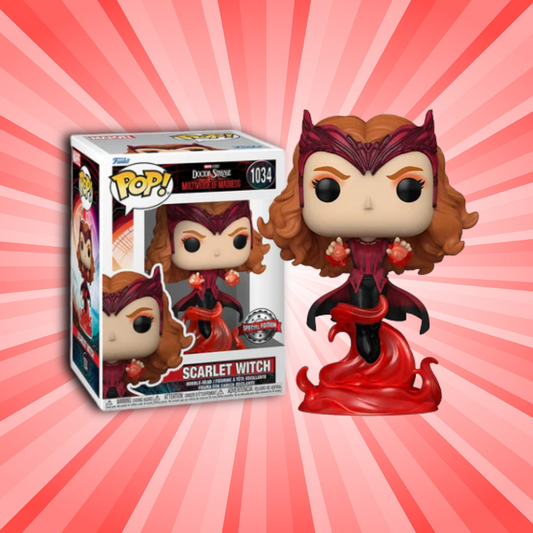 Funko Pop! Doctor Strange in the Multiverse of Madness Scarlet Witch Special Edition #1034 - Animetasia