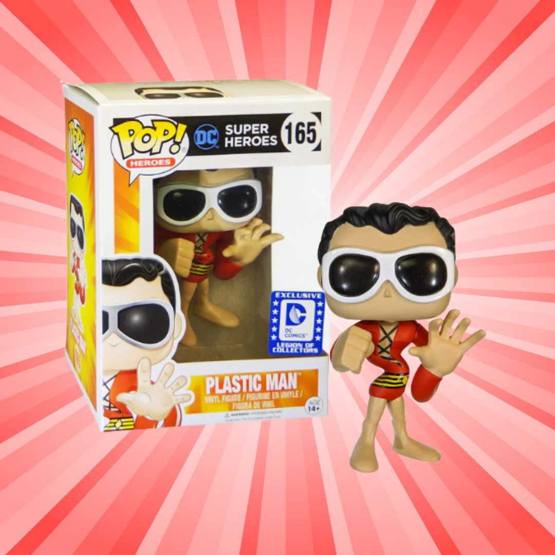 Funko Pop! DC Super Heroes Plastic Man DC Exclusive #165