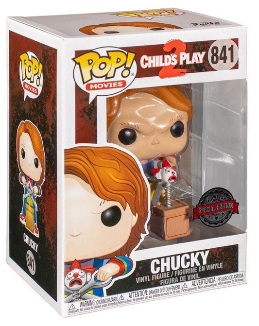 Funko Pop! Child's Play 2 Chucky w/ Buddy & Scissors Special Edition #841 - Animetasia