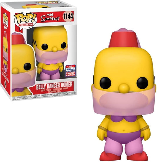 Funko Pop! The Simpsons Belly Dancer Homer Convention Exclusive #1144 (Barcelona Pop 34) - Animetasia