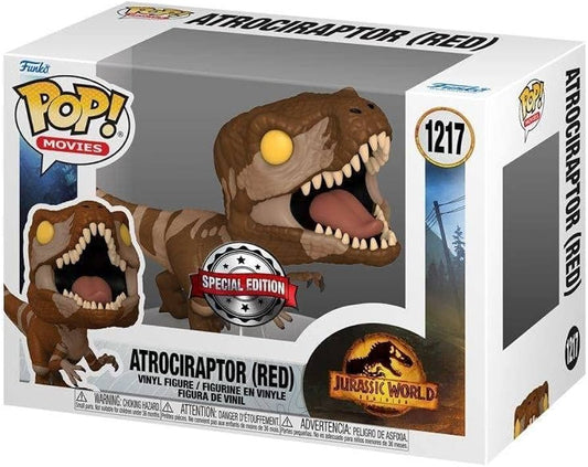 Funko Pop! Jurassic World Atrociraptor (Red) Special Edition #1217 - Animetasia
