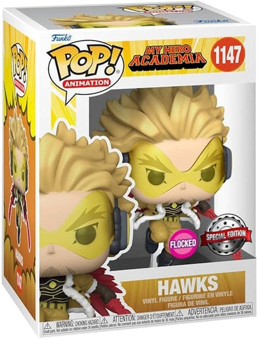 Funko Pop! My Hero Academia Hawks Flocked Special Edition #1147 - Animetasia