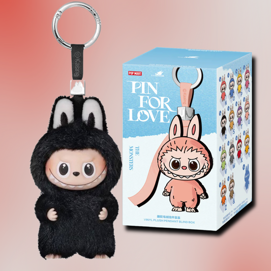 THE MONSTERS Pin for Love Series-Vinyl Plush Pendant Blind Box Labubu