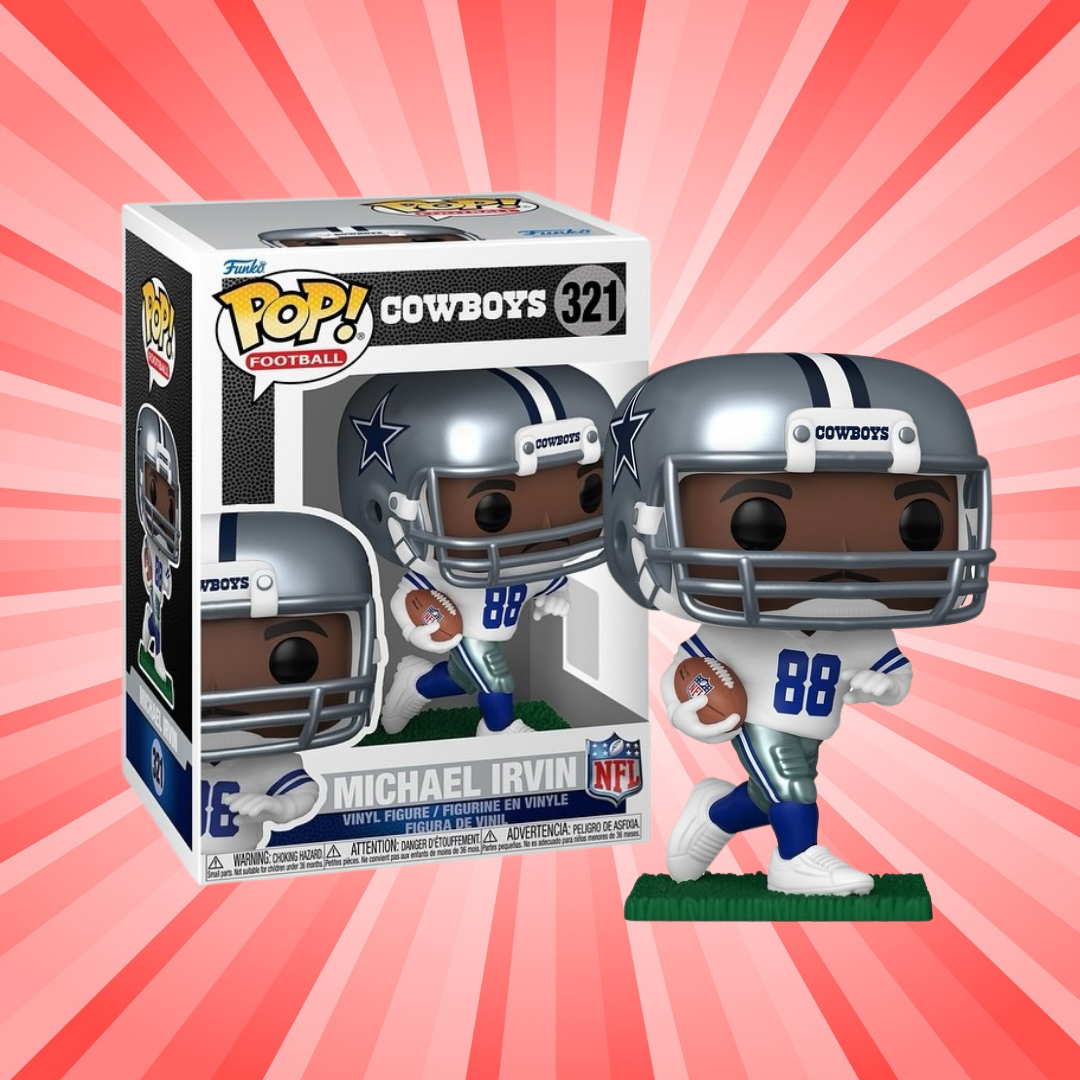 Funko Pop! NFL Dallas Cowboys Michael Irvin #321
