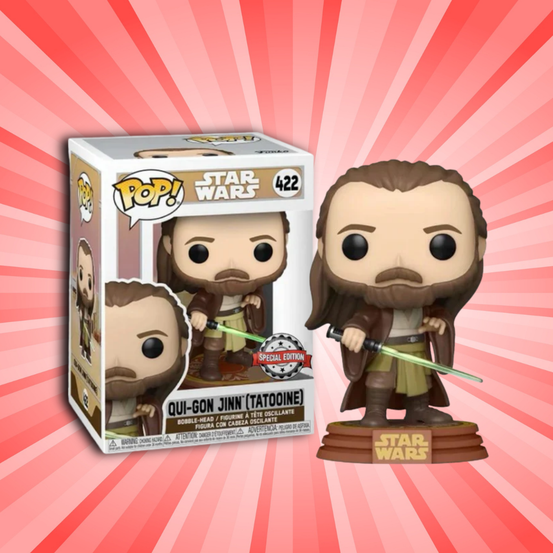 Funko Pop! Star Wars Qui-Gon Jinn Special Edition #422 - Animetasia