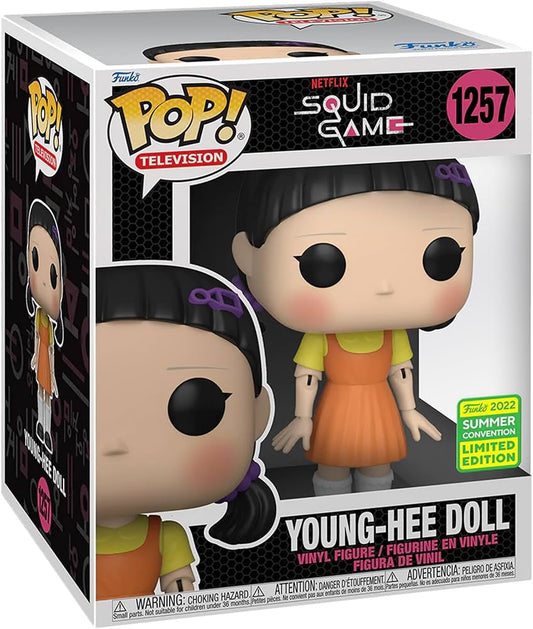 Funko Pop! Squid Game Young-Hee Doll 6" Convention Exclusive #125 (London Pop 55) - Animetasia