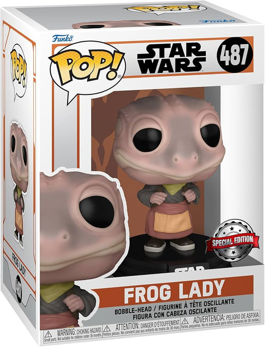 Funko Pop! Star Wars Frog Lady Special Edition #487 - Animetasia
