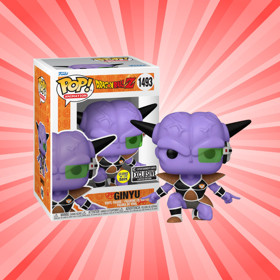 Funko Pop! Dragon Ball Z Ginyu GITD Entertainment Earth Exclusive #1493