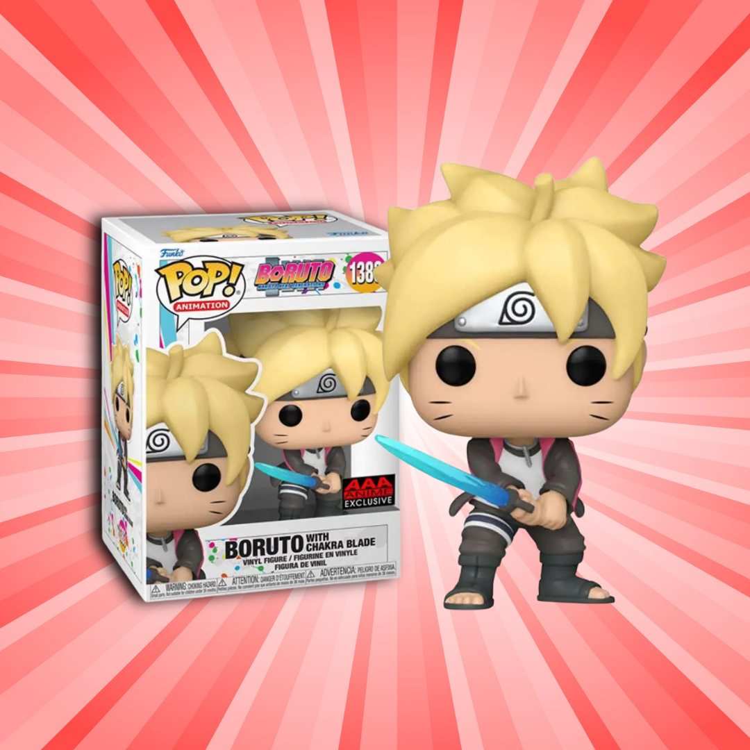 Funko Pop! Boruto Boruto with Chakra Blade AAA Anime Exclusive #1383 - Animetasia